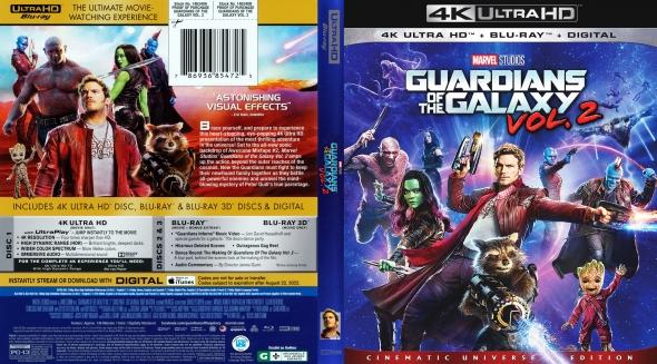 Guardians Of The Galaxy Vol. 2 4K