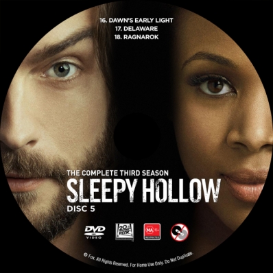 Sleepy Hollow - Season 3; disc 5