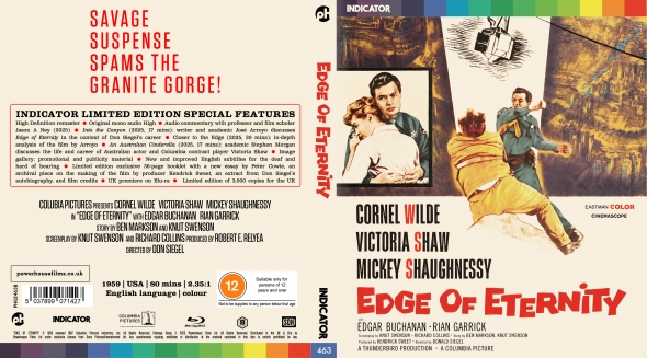 CoverCity - DVD Covers & Labels - Edge of Eternity (1959)