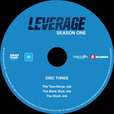 Leverage - Season 1; disc 3