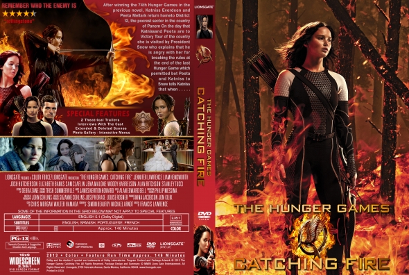 The Hunger Games: Catching Fire [DVD]