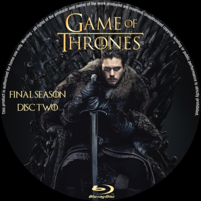 Game of Thrones - Season 8; disc 2