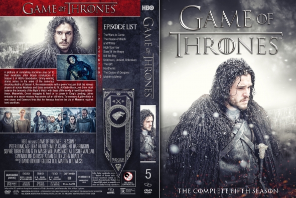 CoverCity - DVD Covers Labels - Game of Thrones - Season 5