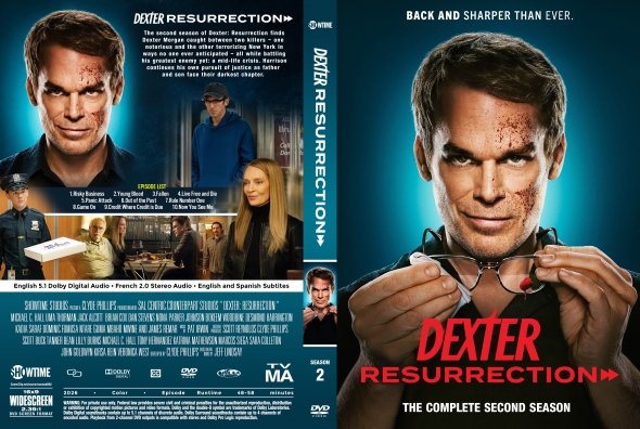 CoverCity - DVD Covers & Labels - Dexter: Resurrection - season 2