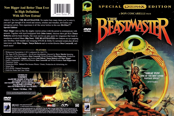 CoverCity - DVD Covers & Labels - The Beastmaster