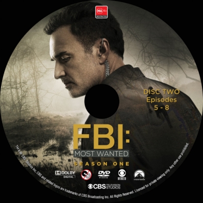 FBI: Most Wanted - Season 1; disc 2