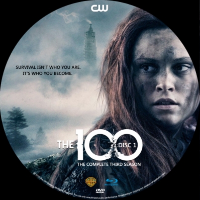 CoverCity - DVD Covers & Labels - The 100 - Season 3; disc 1
