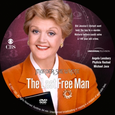 CoverCity DVD Covers Labels Murder She Wrote: The Last Free Man