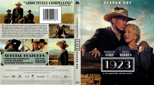 CoverCity - DVD Covers & Labels - 1923 - A Yellowstone Origin Story