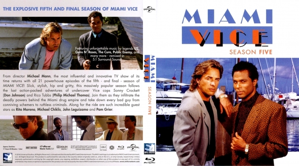 CoverCity - DVD Covers & Labels - Miami Vice - Season 5