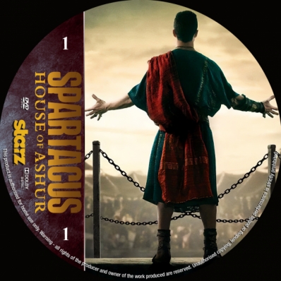 Spartacus House Of Ashur - Season 1; disc 1