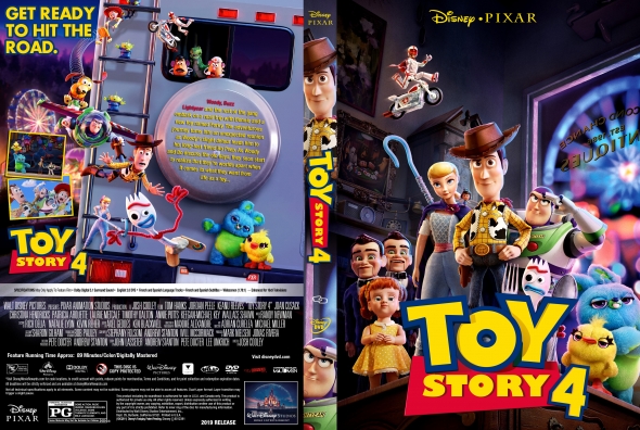 Toy Story 4 Dvd Cover