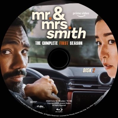Mr. & Mrs. Smith - Season 1; disk 2