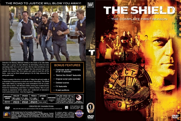 The Shield - Season 1 (spanning spine)