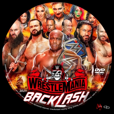 Covercity Dvd Covers Labels Wrestlemania Backlash