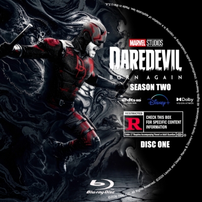 CoverCity - DVD Covers & Labels - Daredevil Born Again Season 2 Disc 1