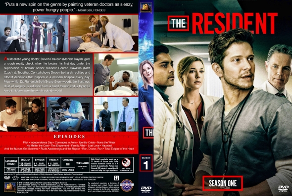The Resident - Season 1 (spanning spine)