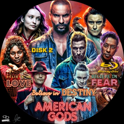 Covercity Dvd Covers Labels American Gods Season 2 Disc 1