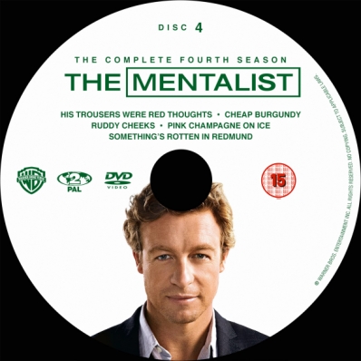 The Mentalist - Season 4; disc 4