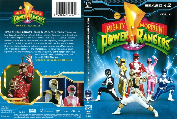 Mighty Morphin Power Rangers: Season 2. Vol. 2