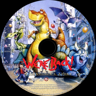 We're Back! A Dinosaur's Story