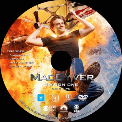 MacGyver - Season 1; disc 5