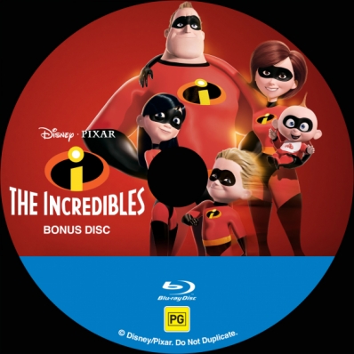 CoverCity - DVD Covers &amp; Labels - The Incredibles; bonus disc