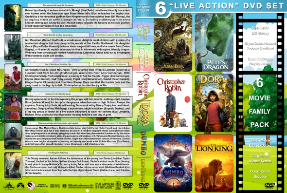 Live Action Family Pack