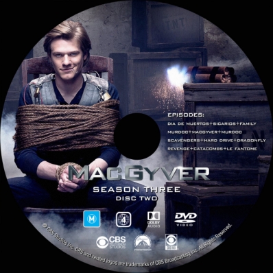 MacGyver - Season 2; disc 2