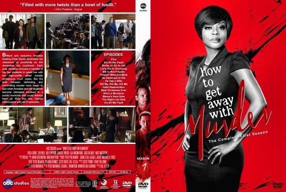 How to Get Away With Murder - Season 1 (spanning spine)