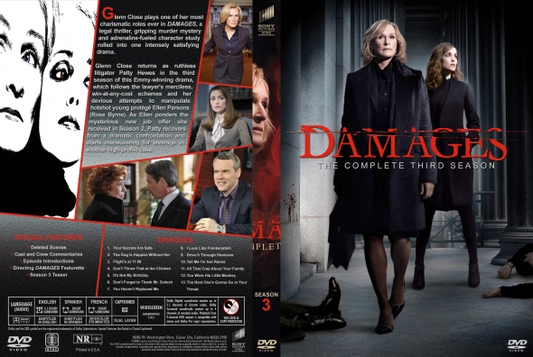 その他 Damages: Complete Third Season/ [DVD] [Import] CoverCity - DVD Covers & Labels - Damages - Season 3