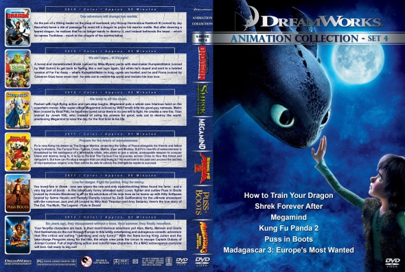 Dreamworks Animation Collection - Set 4 (2010-2012)