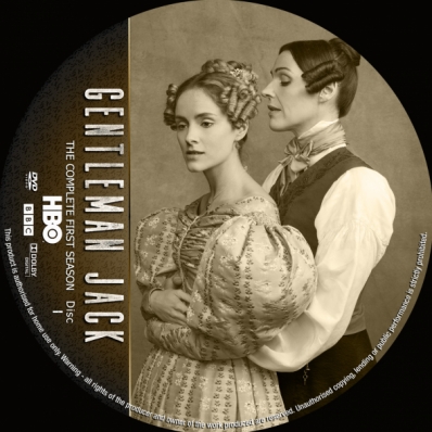 Gentleman Jack - Season 1; disc 1