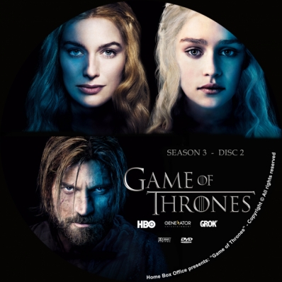 Game of Thrones - Season 3; disc 2