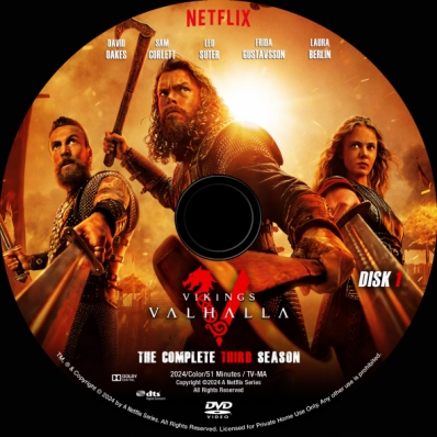Vikings: Valhalla - Season 3; disk 1