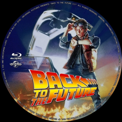 back to the future cd cover