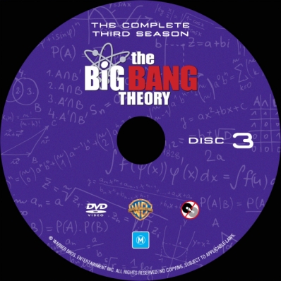 CoverCity - DVD Covers & Labels - The Big Bang Theory - Season 3; disc 3