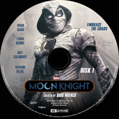CoverCity - DVD Covers & Labels - Moon Knight 4K - Mini Series; disk 1