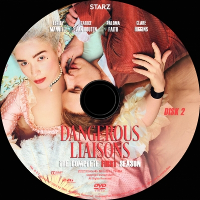 CoverCity - DVD Covers & Labels - Dangerous Liaisons - Season 1