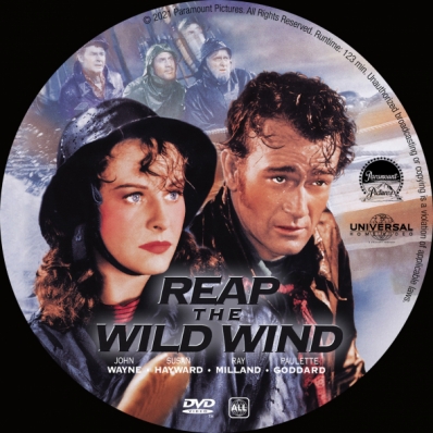 Covercity Dvd Covers Labels Reap The Wild Wind