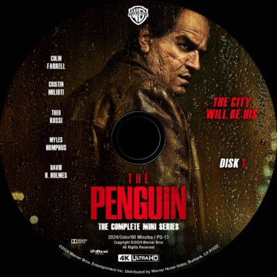 The Penguin 4K  - Mini Series; disk 1
