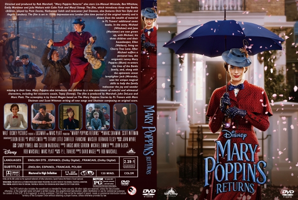 CoverCity - DVD Covers & Labels - Mary Poppins Returns