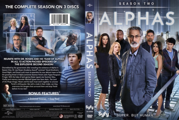CoverCity - DVD Covers & Labels - Alphas - Season 2