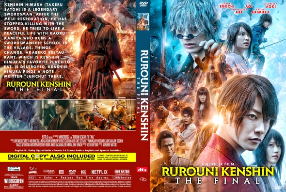 Rurouni Kenshin: The Final (Japanese Movie, English Sub, All Region DVD)