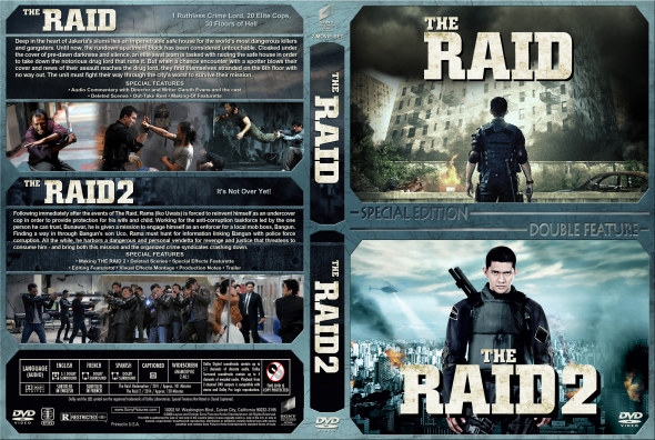 CoverCity - DVD Covers & Labels - The Raid / The Raid 2 Double