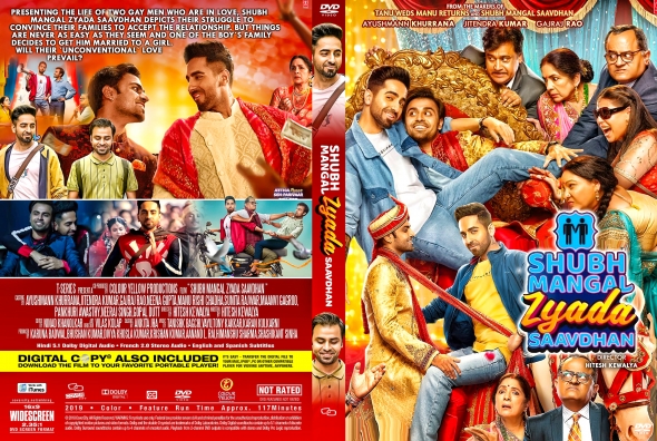 CoverCity DVD Covers Labels Shubh Mangal Zyada Saavdhan