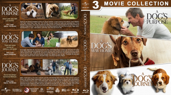 A Dog’s Purpose / A Dog’s Way Home / A Dog’s Journey Triple Feature