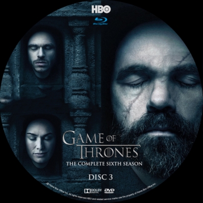 Game of Thrones - Season 6; disc 3