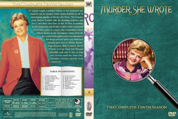 Murder She Wrote - Season 10 (spanning spine)