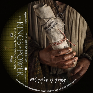 The Lord Of The Rings The Rings Of Power - Season 2; disc 2